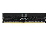 Kingston FURY Renegade Pro - DDR5 - module - 16 Go - DIMM 288 broches - 5600 MHz / PC5-44800 - CL36 - 1.25 V - mémoire enregistré - on-die ECC - noir KF556R36RB-16
