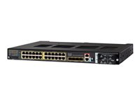 Cisco Industrial Ethernet 4010 Series - Commutateur - Géré - 24 x 10/100/1000 (PoE+) + 4 x 10/100/1000/SFP (lien montant) - Montage sur rail DIN - reconditionné - Conformité TAA IE-4010-4S24P-RF