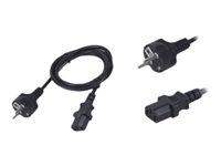 Neklan - Câble d'alimentation - bipolaire (M) pour power IEC 60320 C13 - 10 m - noir 2020051