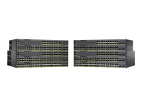 Cisco Catalyst 2960X-24TD-L - Commutateur - Géré - 24 x 10/100/1000 + 2 x SFP+ - de bureau, Montable sur rack - reconditionné WS-C2960X-24TDL-RF