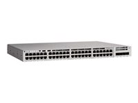 Cisco Catalyst 9200 - Network Essentials - commutateur - C3 - intelligent - 40 x 10/100/1000 (PoE+) + 8 x 100/1000/2.5G/5G/10GBase-T - Montable sur rack - PoE+ (740 W) - remanufacturé C9200-48PXG-E-RF