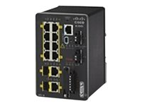 Cisco Industrial Ethernet 2000 Series - Commutateur - Géré - 6 x 10/100 + 2 x SFP Gigabit combiné - Montage sur rail DIN - reconditionné IE-2000-8TC-L-RF