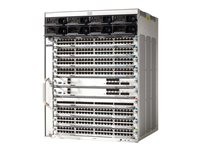 Cisco Catalyst 9400 Series chassis - Commutateur - flux d'air côte à côte - Montable sur rack - PoE - reconditionné C9410R-RF