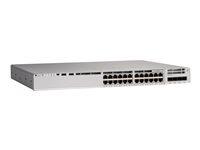 Cisco Catalyst 9200L - Network Essentials - commutateur - C3 - 24 x 10/100/1000 (PoE+) + 4 x Gigabit SFP (liaison montante) - Montable sur rack - PoE+ (740 W) - reconditionné C9200L-24P-4G-E-RF